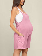 Oversized Jumpsuit Shorts - Maternity & Postpartum