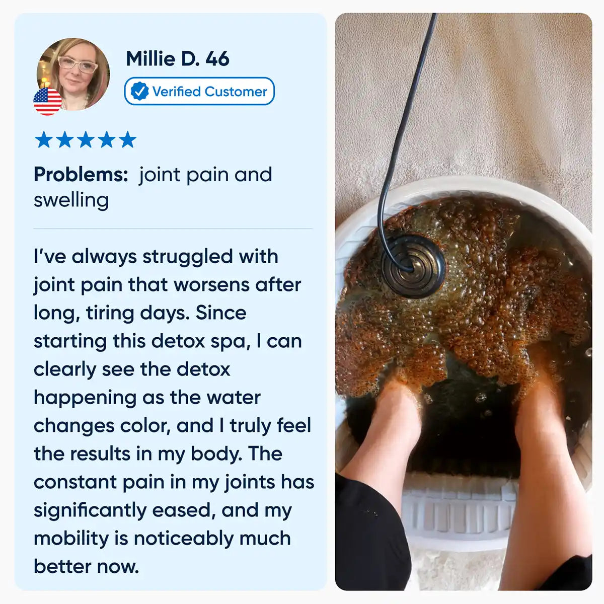 Healifeco Ionic Foot Spa Bundle - Remove Years Of Toxic Buildup That's Stealing Your Energy & Accelerating Aging