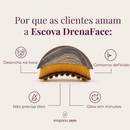 DrenaFace – Escova de Drenagem Linfática Facial