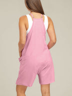 Oversized Jumpsuit Shorts - Maternity & Postpartum