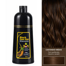 Shampoo Black Hair Dye 3 em 1 — 500ml