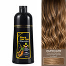 Shampoo Black Hair Dye 3 em 1 — 500ml