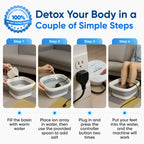 Healifeco Ionic Foot Spa Bundle - Remove Years Of Toxic Buildup That's Stealing Your Energy & Accelerating Aging