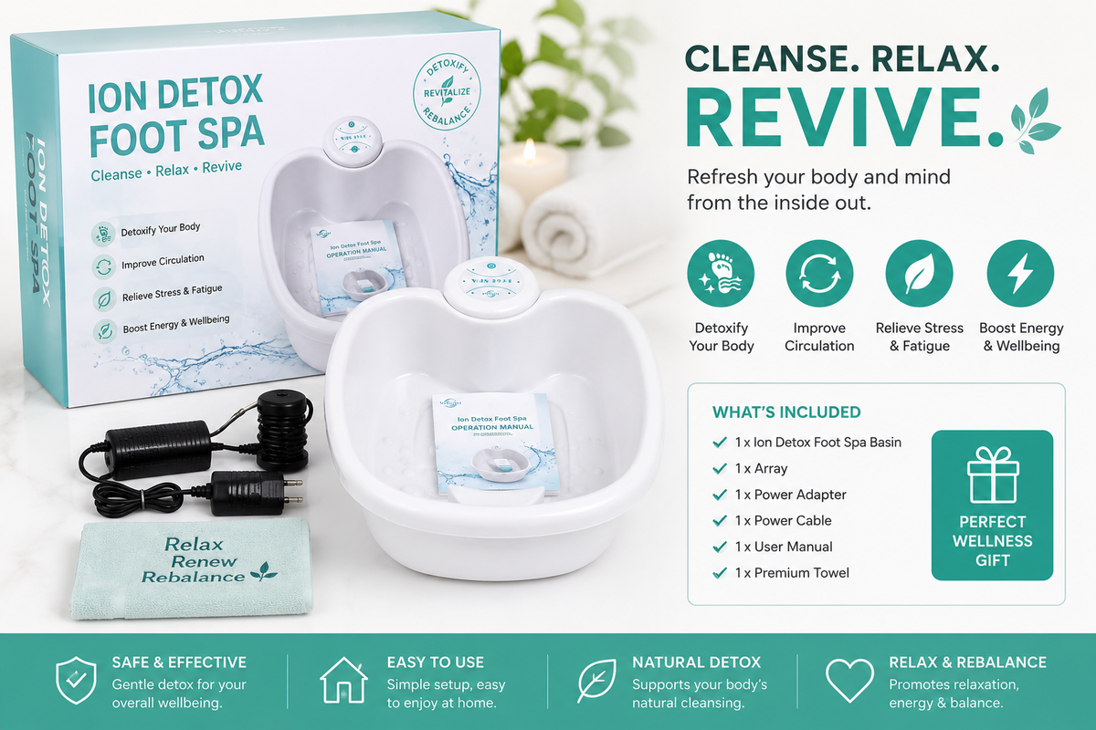 Portable Ionic Foot Detox Spa Machine