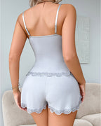 So Soft, So Sexy – Slomra Lace Cami Pajama Set