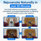 Healifeco Ionic Foot Spa Bundle - Remove Years Of Toxic Buildup That's Stealing Your Energy & Accelerating Aging