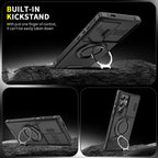 New Slide Camera Protection Magnetic Stand Phone Case for Samsung S25 Ultra