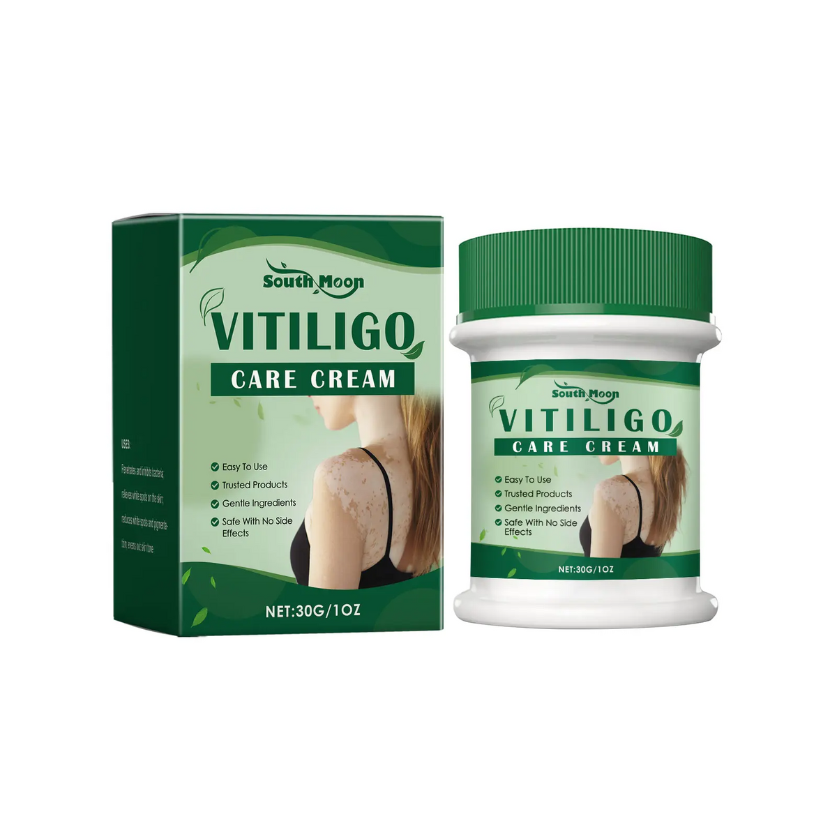 Vitiligo Repair Cream | Natural Plant Extracts | Pigment Correction & Deep Moisturizing | For Sensitive Skin