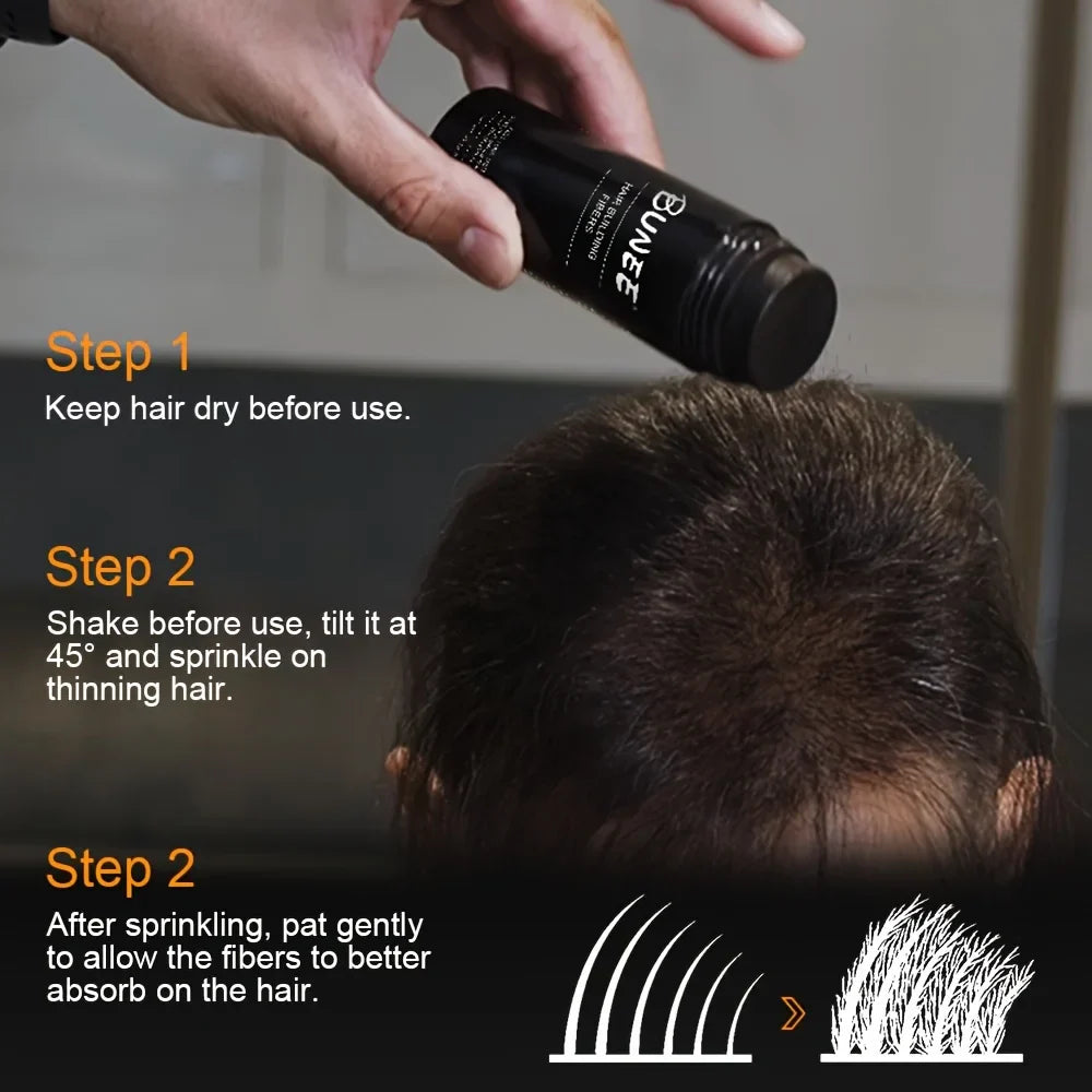 (BUY 1 GET 3) BUNEE Hair Fibers 27.5g - Natural Thickening Powder for Thinning Hair