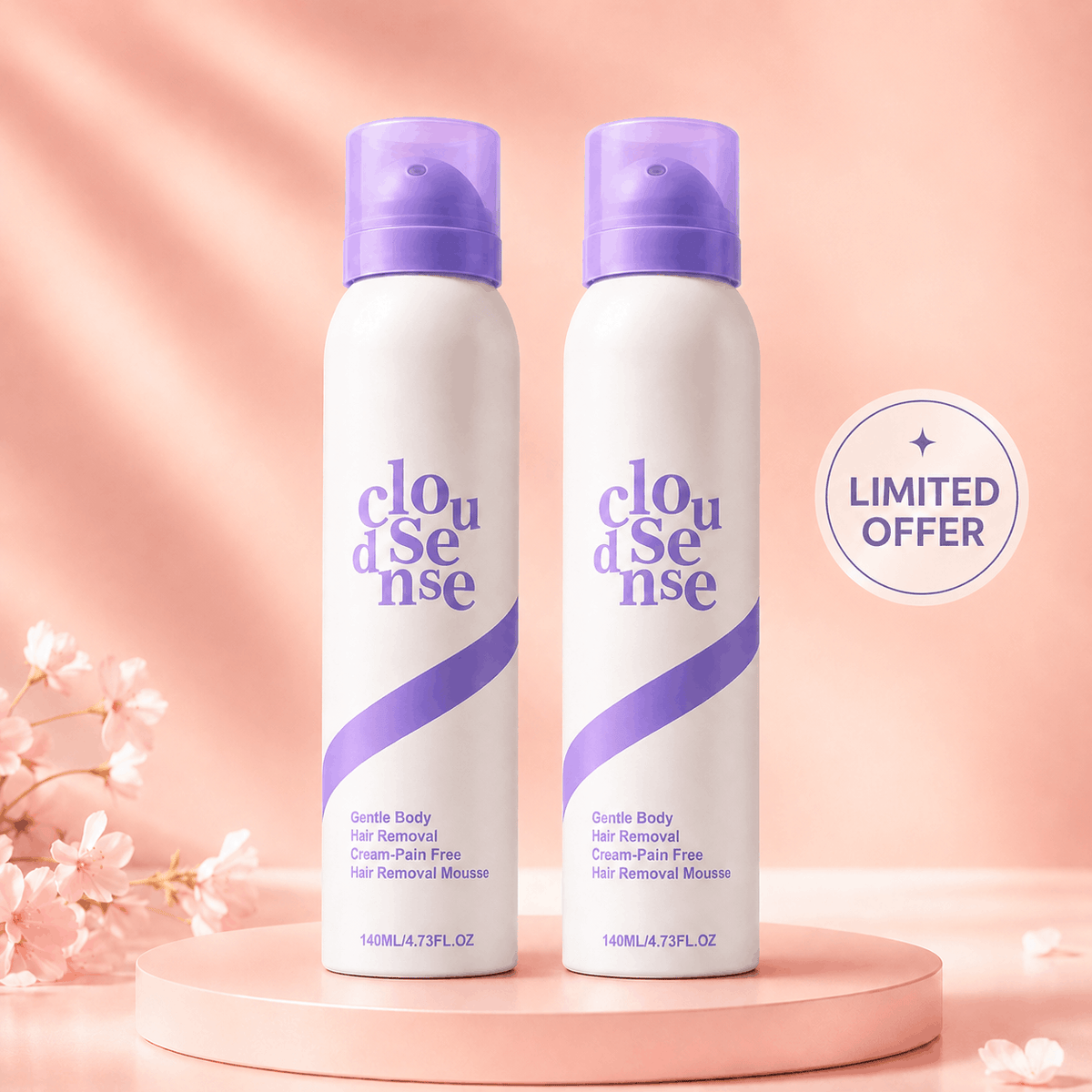 BareBloom™ Bikini Hair Removal Cream