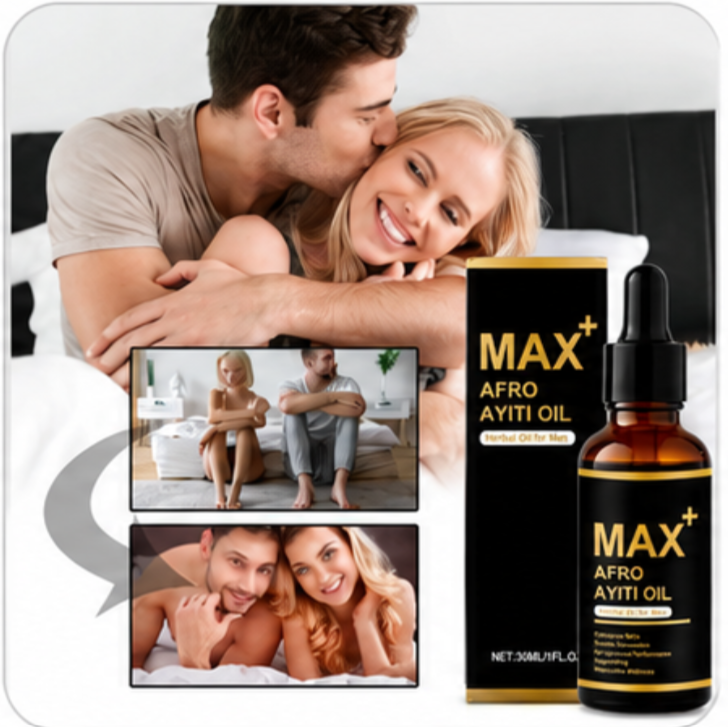 (BUY 1 GET 2) 30ml  Natural Herbal Men's African Ayi Oil MAX+ AFRO AYITI OIL Male Body Massage Essence Oil Serenzza