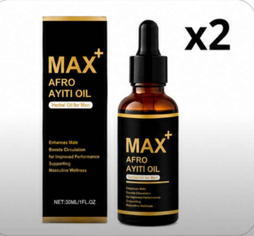 (BUY 1 GET 2) 30ml  Natural Herbal Men's African Ayi Oil MAX+ AFRO AYITI OIL Male Body Massage Essence Oil Serenzza