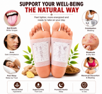 100pcs Foot Pads Toxins Fit Health Care Patch Cleanse Adhesive Slim Serenzza