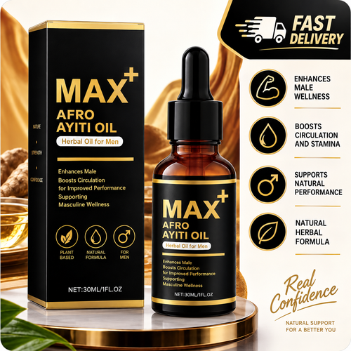 (BUY 1 GET 2) 30ml  Natural Herbal Men's African Ayi Oil MAX+ AFRO AYITI OIL Male Body Massage Essence Oil Serenzza