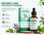 Ear Drops - Auraclear Cleaning and Relief Drops, Natural Green