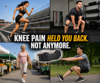 1Pair Silicone Patella Tendon Knee Straps Sports Support Band Flexible Elastic Serenzza