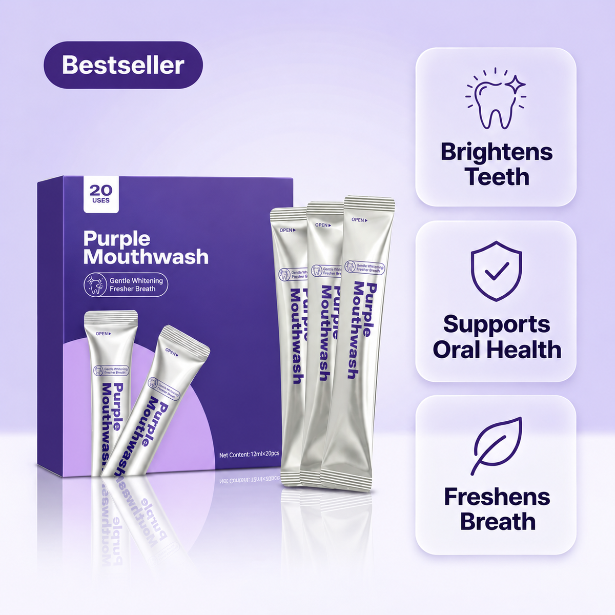 Purple Mouthwash