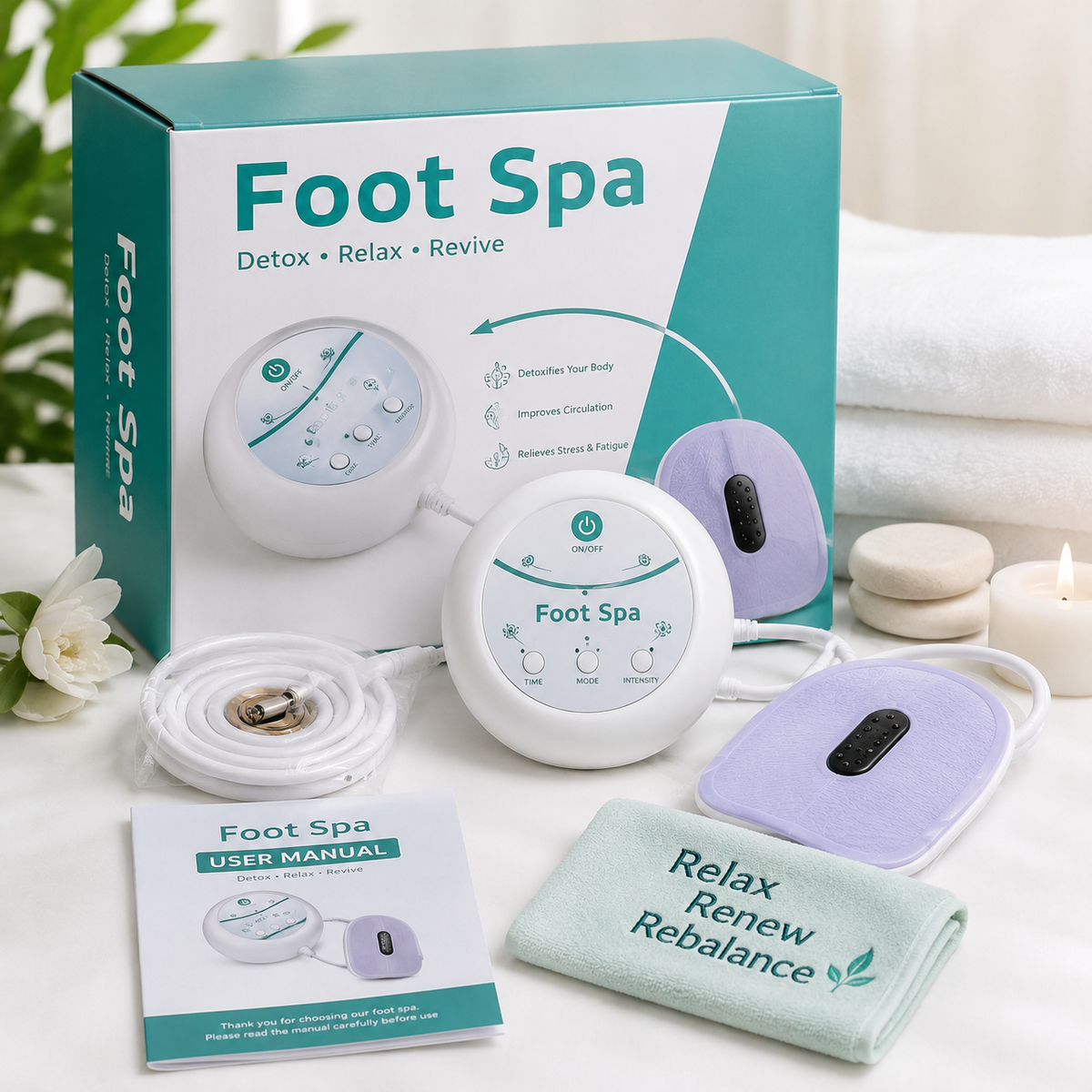 Portable Ionic Foot Detox Spa Machine