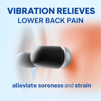 Portable Wireless Lumbar Support Back Massager Pillow