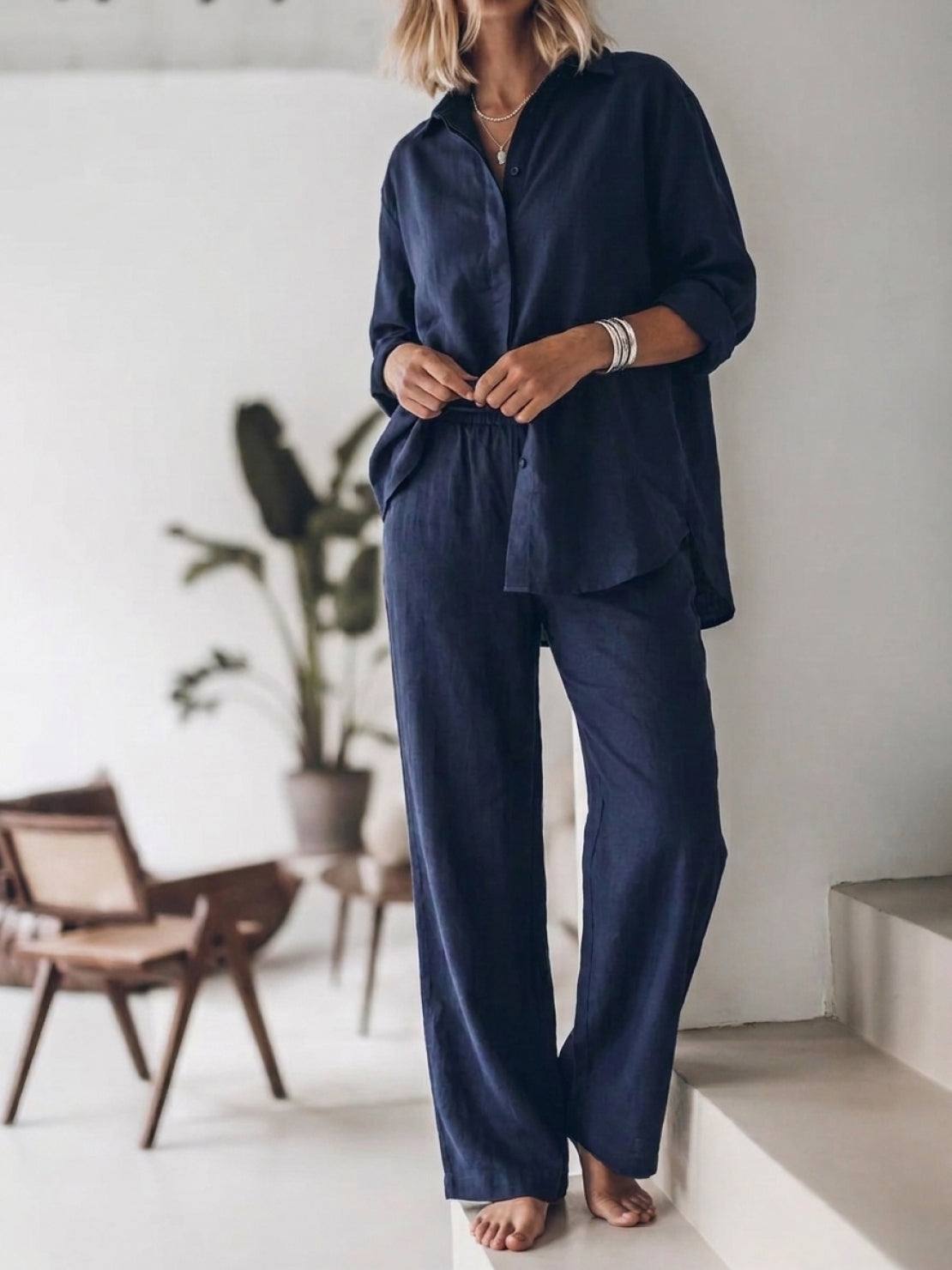 Pure Cotton Relaxed Set