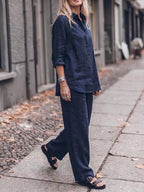 Pure Cotton Relaxed Set