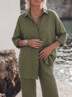 Pure Cotton Relaxed Set
