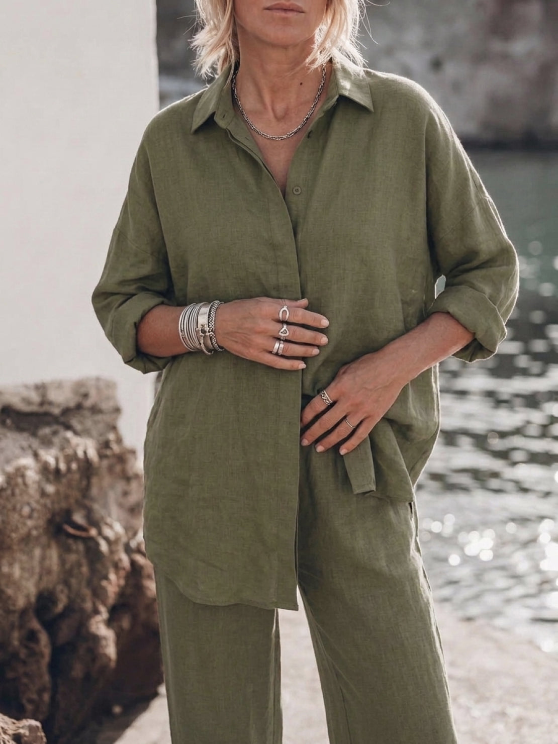 Pure Cotton Relaxed Set