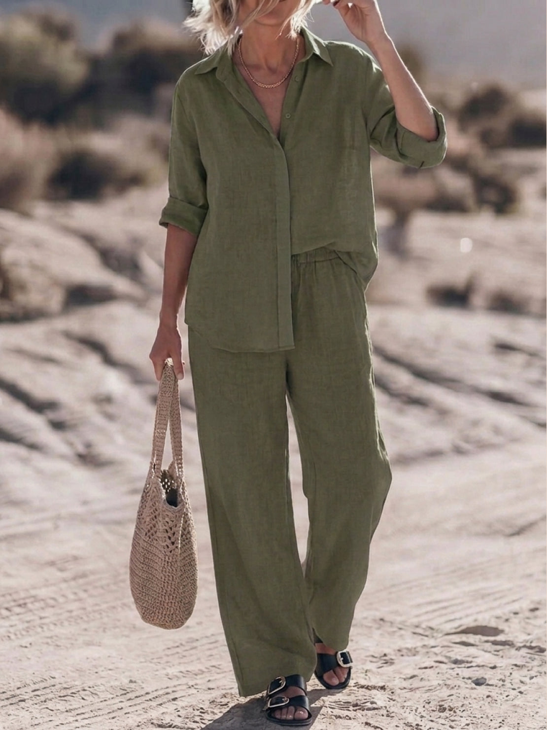 Pure Cotton Relaxed Set