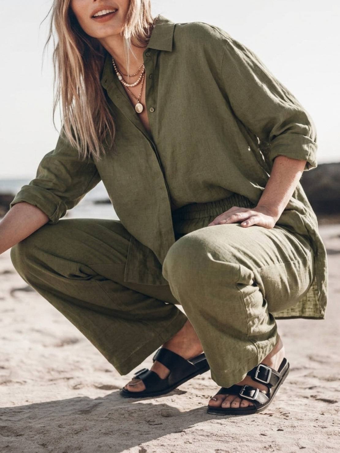 Pure Cotton Relaxed Set