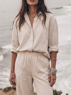 Pure Cotton Relaxed Set