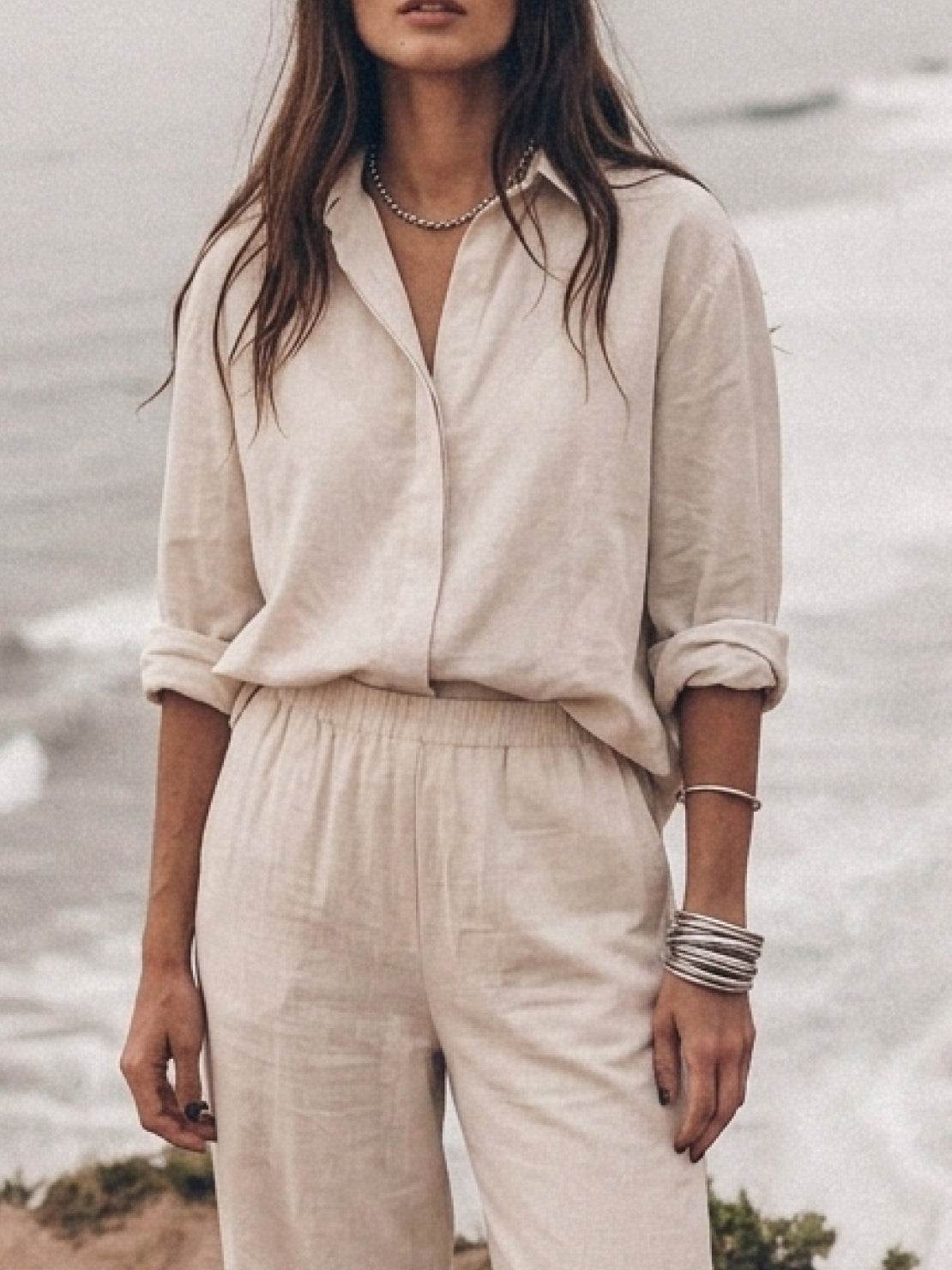 Pure Cotton Relaxed Set