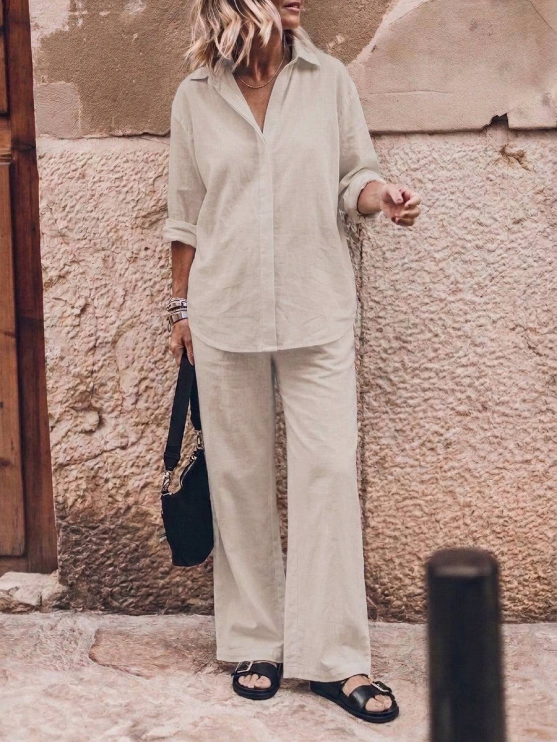 Pure Cotton Relaxed Set