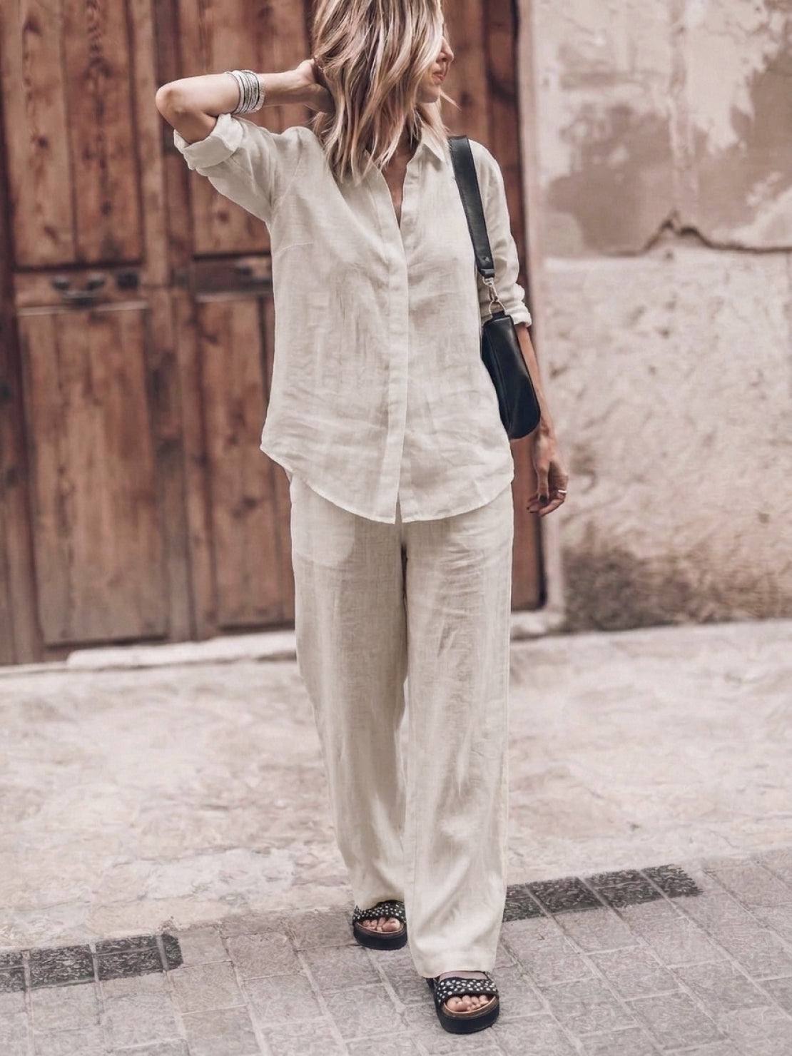 Pure Cotton Relaxed Set