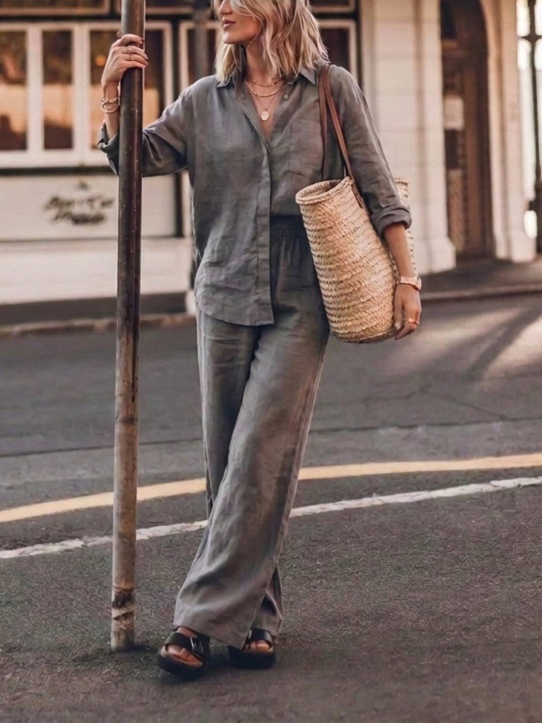 Pure Cotton Relaxed Set
