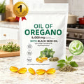 Oil of Oregano 300 Softgels with Black Seed Oil - 6000mg Oregano Oil Strength