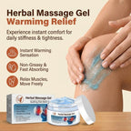 Warming Herbal Massage Gel (Ginger + Herbal Extracts)