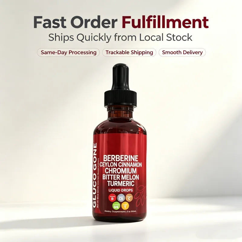 Organic Berberine Cinnamon Ceylon Liquid DropsSupplement with Bitter Melon Serenzza
