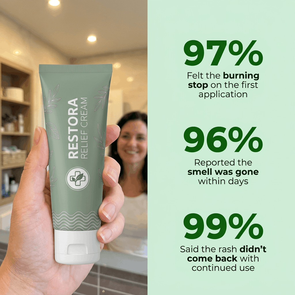 Restora™ Relief Cream - Skin Fold Rash Treatment