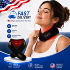 Red Light Therapy Neck Heating Belt – Infrared Neck Massager Serenzza