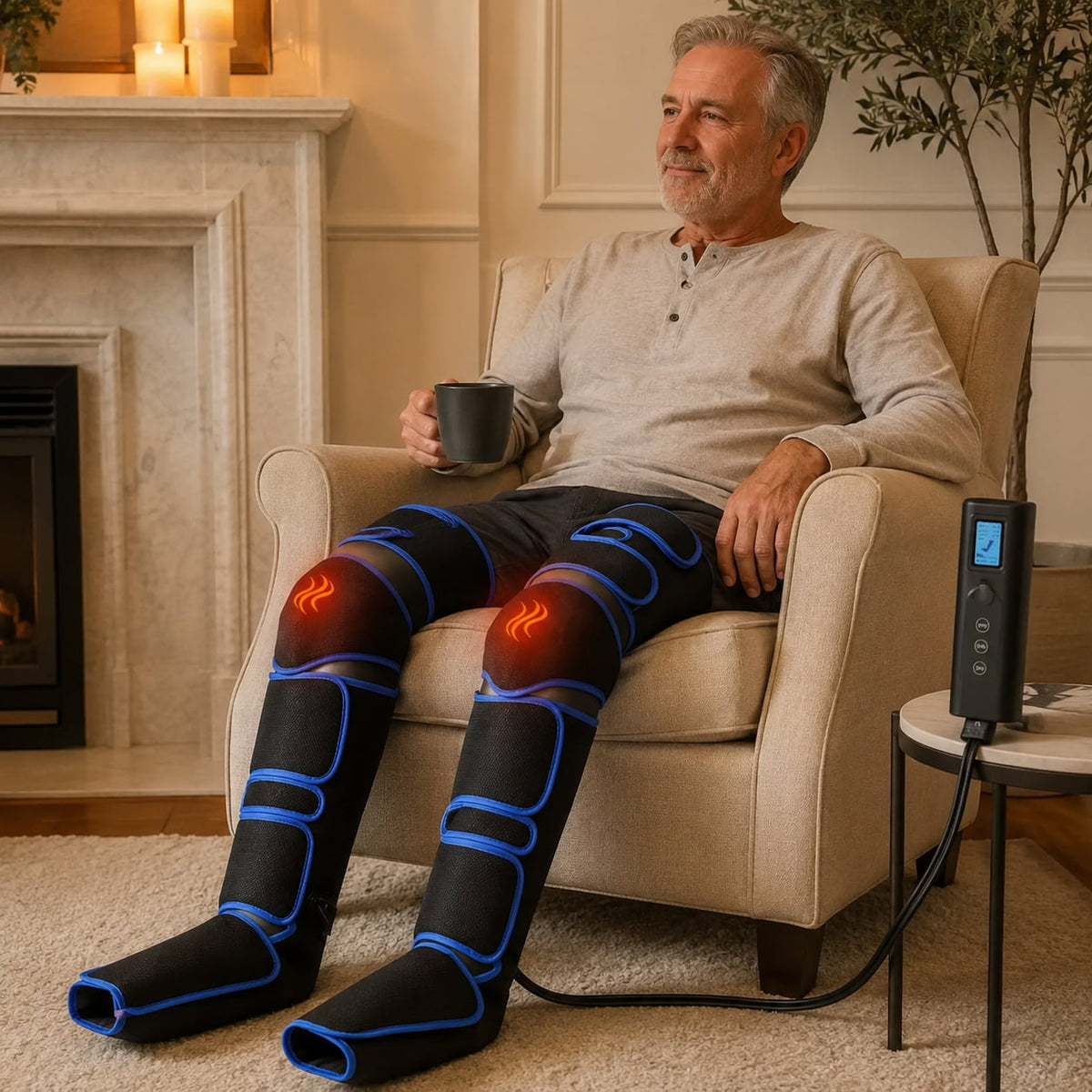 LegEase Pro™ 360° Air Compression Leg Massager