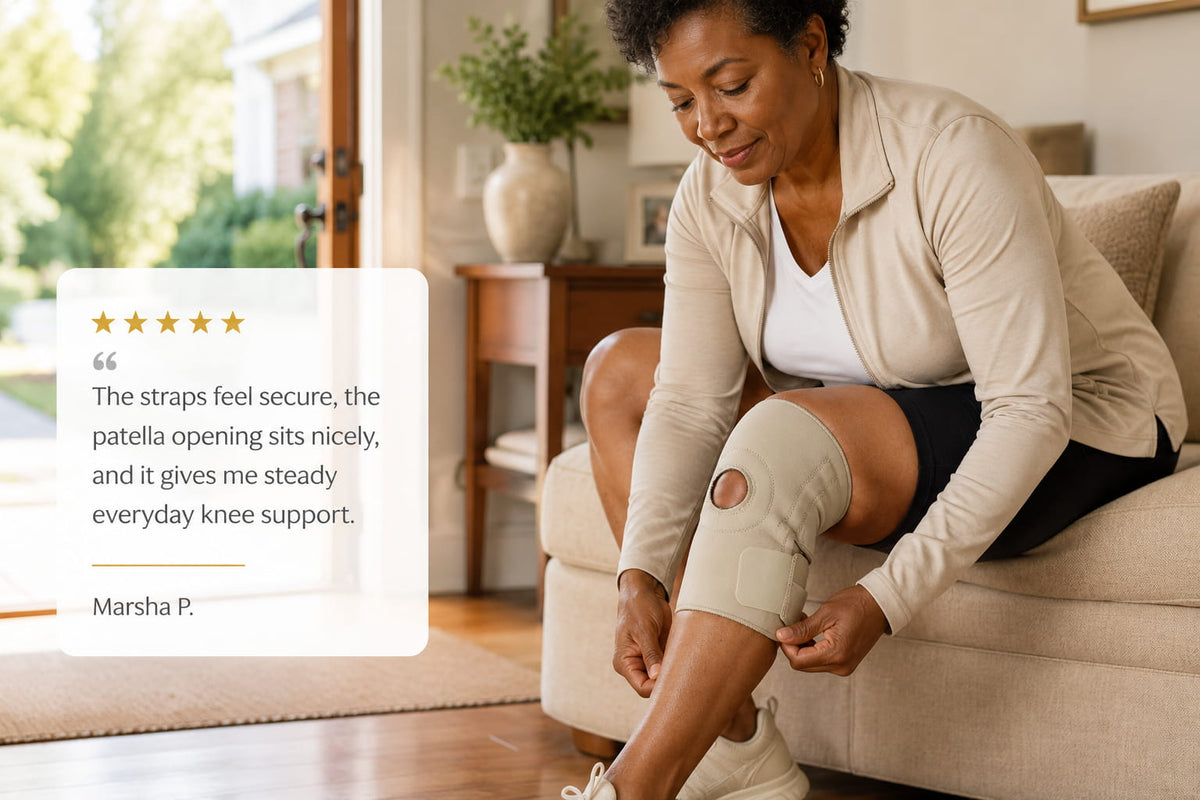 MagnaKnee Pro™ Magnetic Adjustable Knee Support