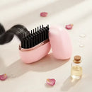 Mini Escova Alisadora Portátil | Glide Hair® - Alise e finalize o cabelo em qualquer lugar