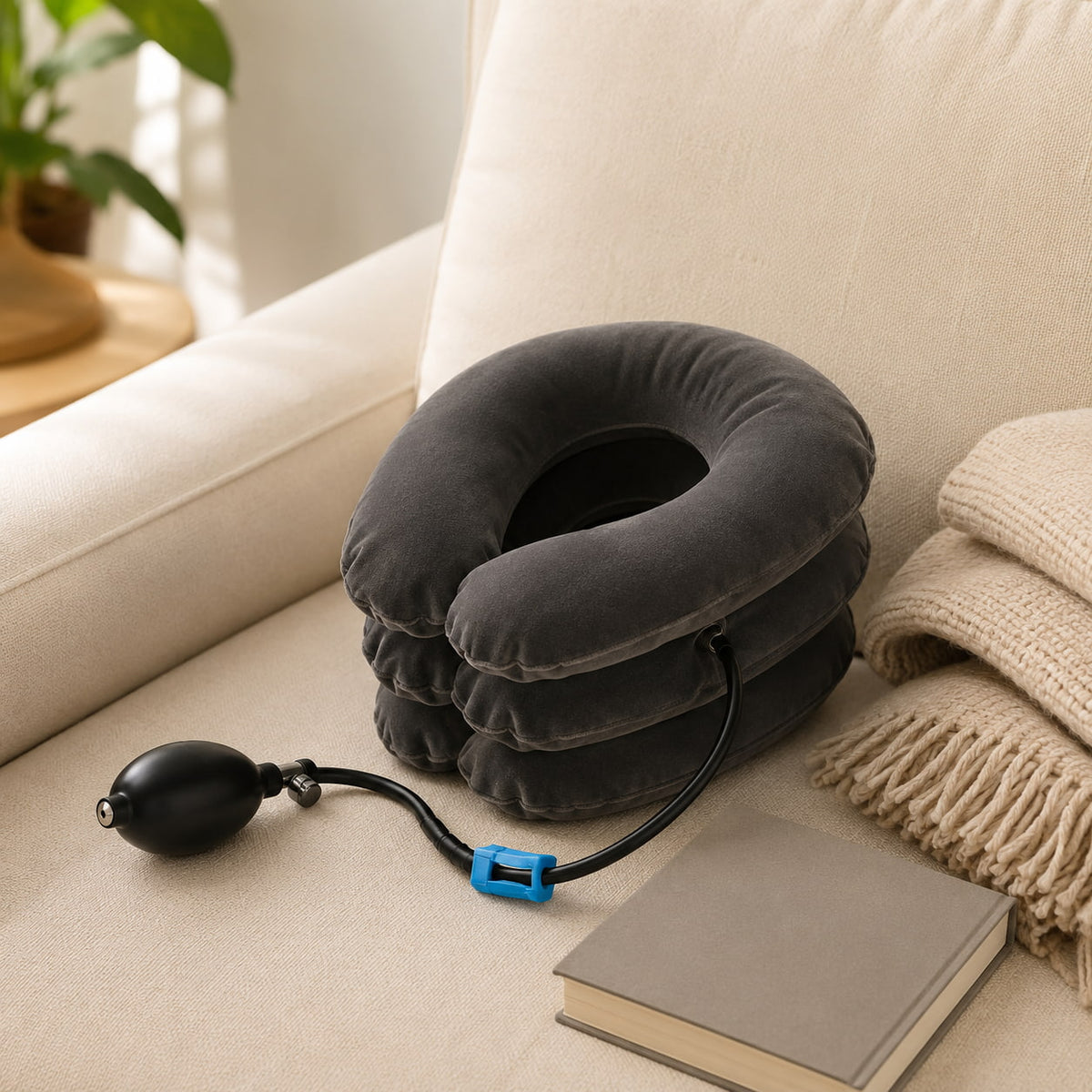 NeckCloud Pro™ Inflatable Cervical Neck Traction Device