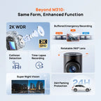 70mai M310 Plus 2K Car Dash Camera