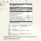 Micro Ingredients Turmeric Curcumin 1,000mg | 95% Curcuminoids with Black Pepper & MCT Oil for Ultimate Absorption, No Filler, No GMO - 120 Vegetarian Capsules