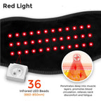 Red Light Therapy Neck Heating Belt – Infrared Neck Massager Serenzza