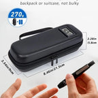 Insulin Cooler Travel Case with Temperature Display & Ice Packs for Travel Serenzza
