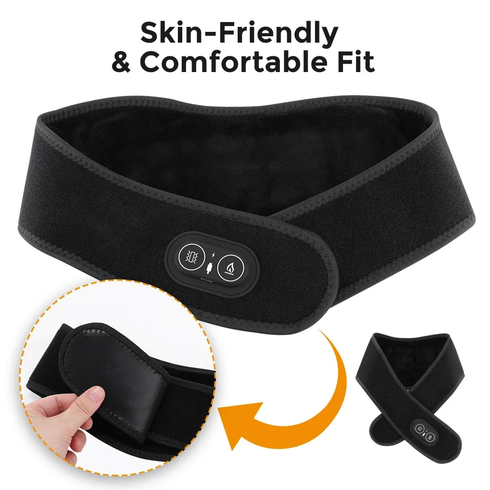 Red Light Therapy Neck Heating Belt – Infrared Neck Massager Serenzza