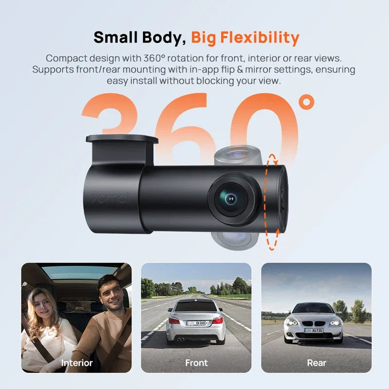 70mai M310 Plus 2K Car Dash Camera