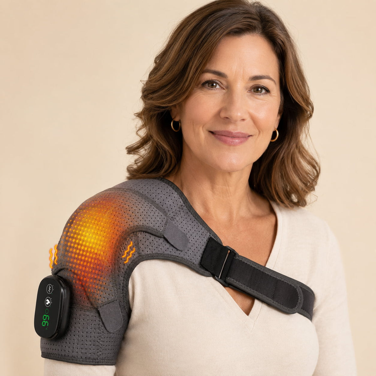 ShoulderEase Pro™ Heated Shoulder Support Brace